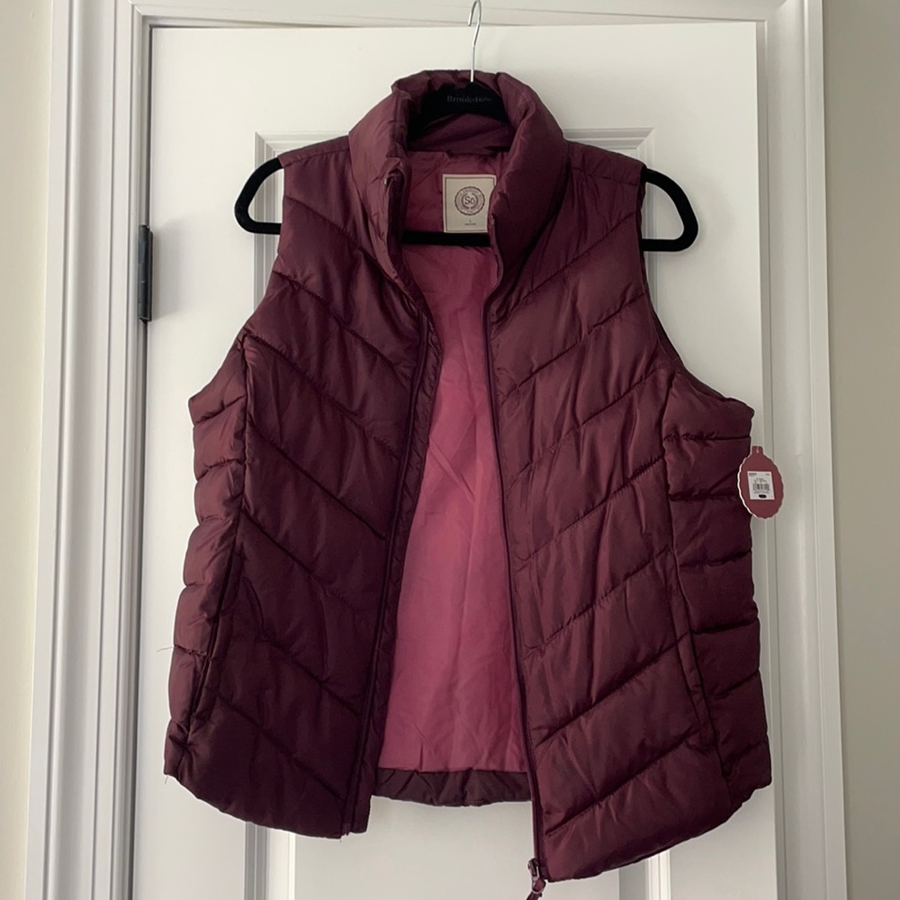 Maroon Vest